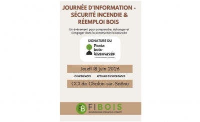Signature du Pacte bois-biosourcés de Bourgogne-Franche-Comté lors d’une journée d’information sécurité incendie et réemploi !
