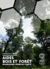 Le memento 2020 des aides bois et forêt de Bourgogne Franche-Comté est disponible